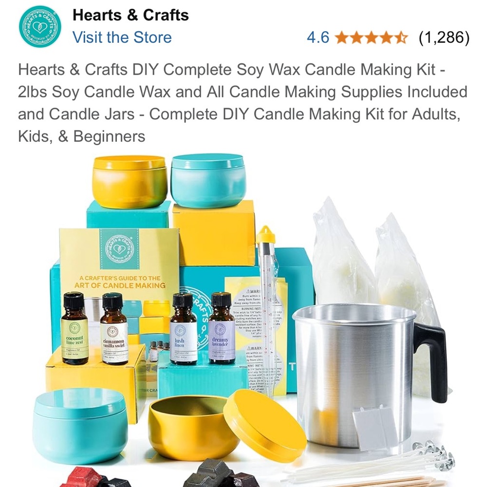 New Candle Making Kit